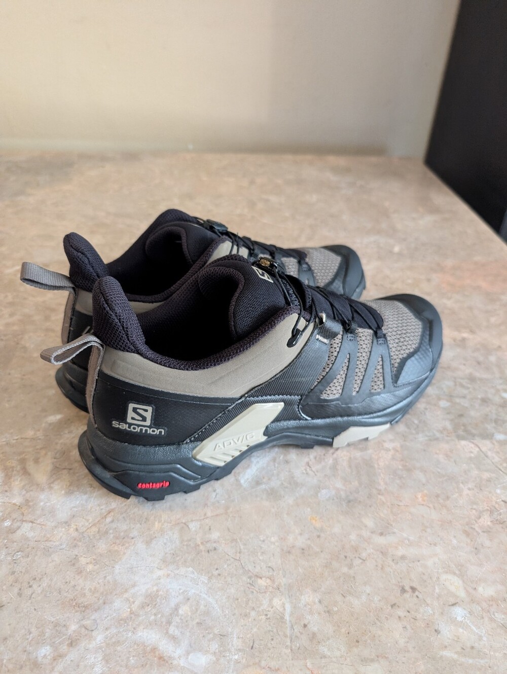 Salomon X Ultra 4 Low Bungee Cord Black Low Hiking Shoes #413859 Men's Size 11 - Picture 7 of 14